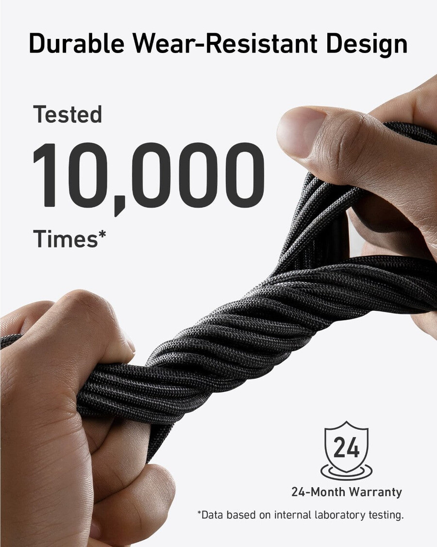 anker 543 usb-c to usb-c cable bio-braided