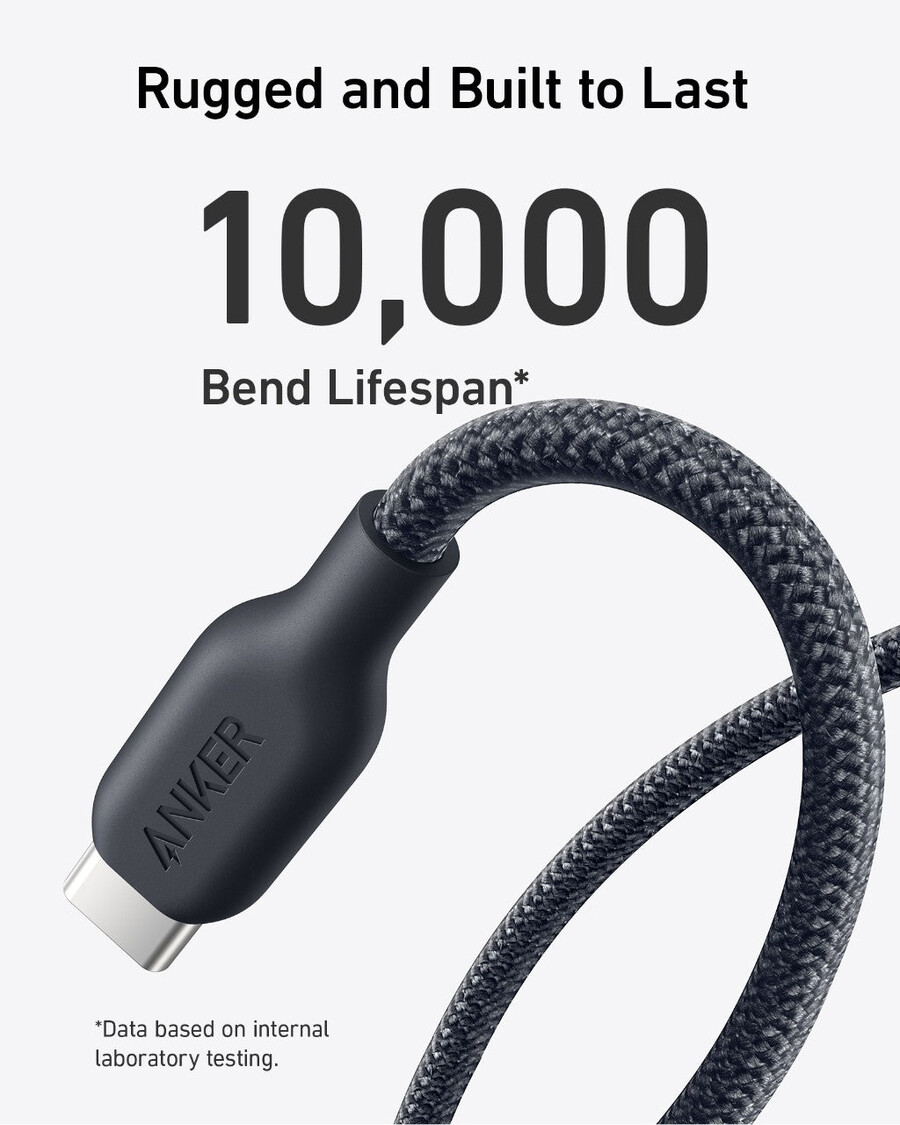 anker 543 usb-c to usb-c cable bio-braided