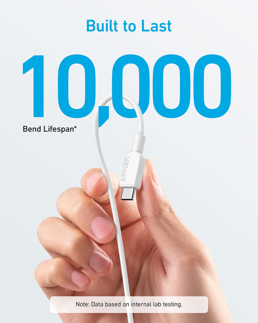 anker 310 usb-c to usb-c cable 3 ft