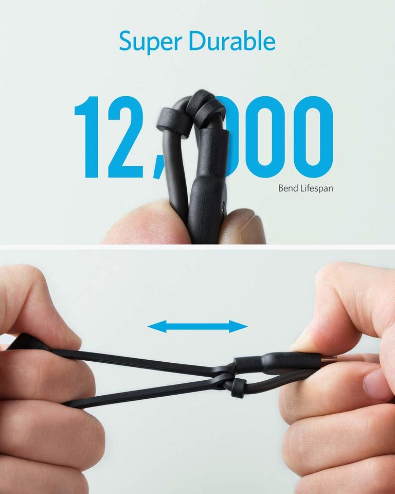 anker 321 usb-a to lightning cable 3 ft 3-in-1