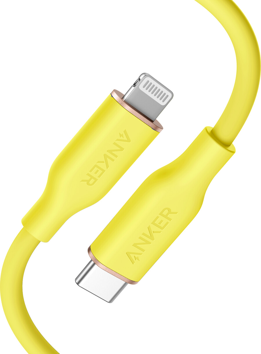 anker 641 usb-c to lightning cable flow 3 ft silicone