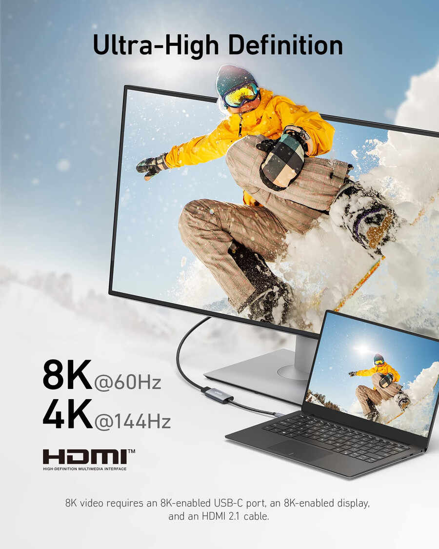 anker 518 usb-c adapter 8k hdmi