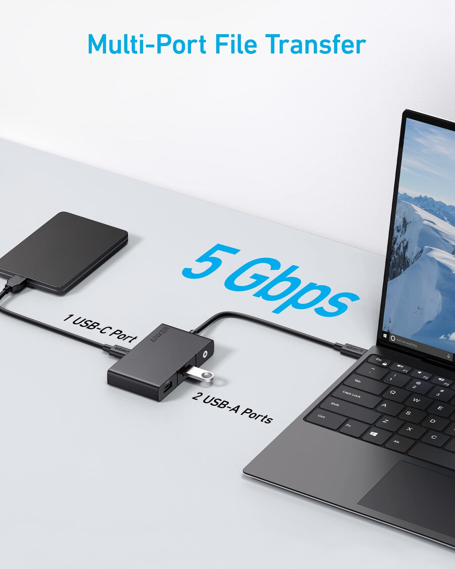 anker 322 usb-c hub 5-in-1
