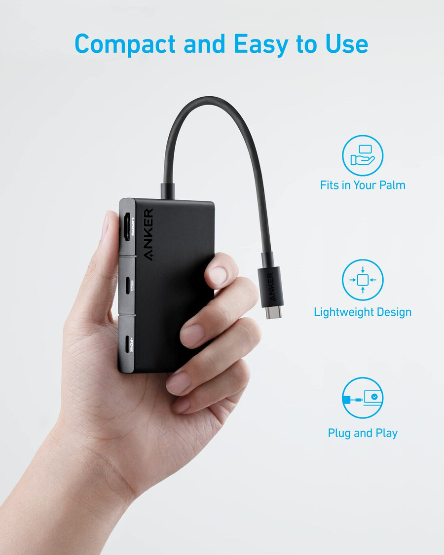 anker 322 usb-c hub 5-in-1