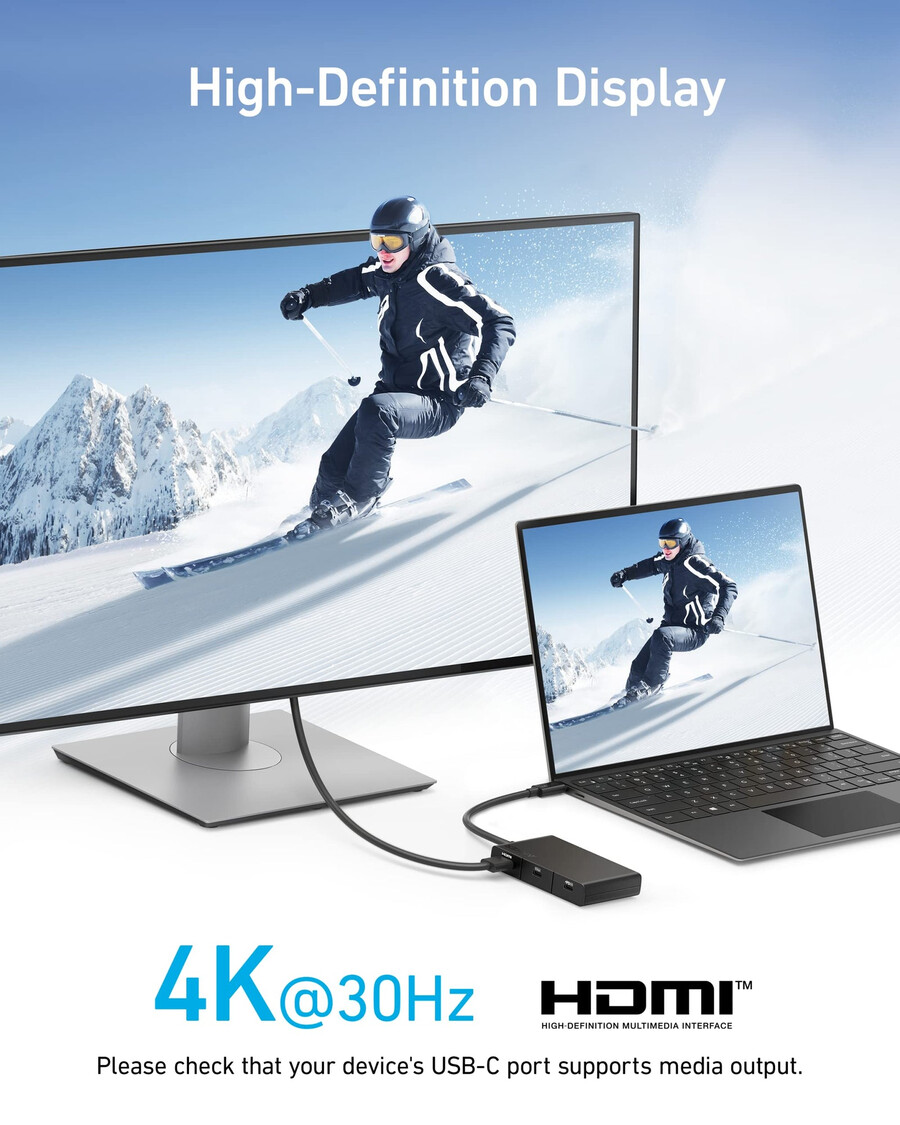 anker 322 usb-c hub 5-in-1