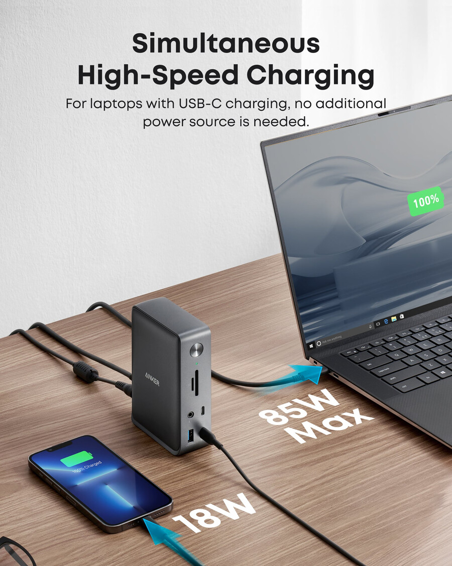 anker 575 usb-c docking station 13-in-1