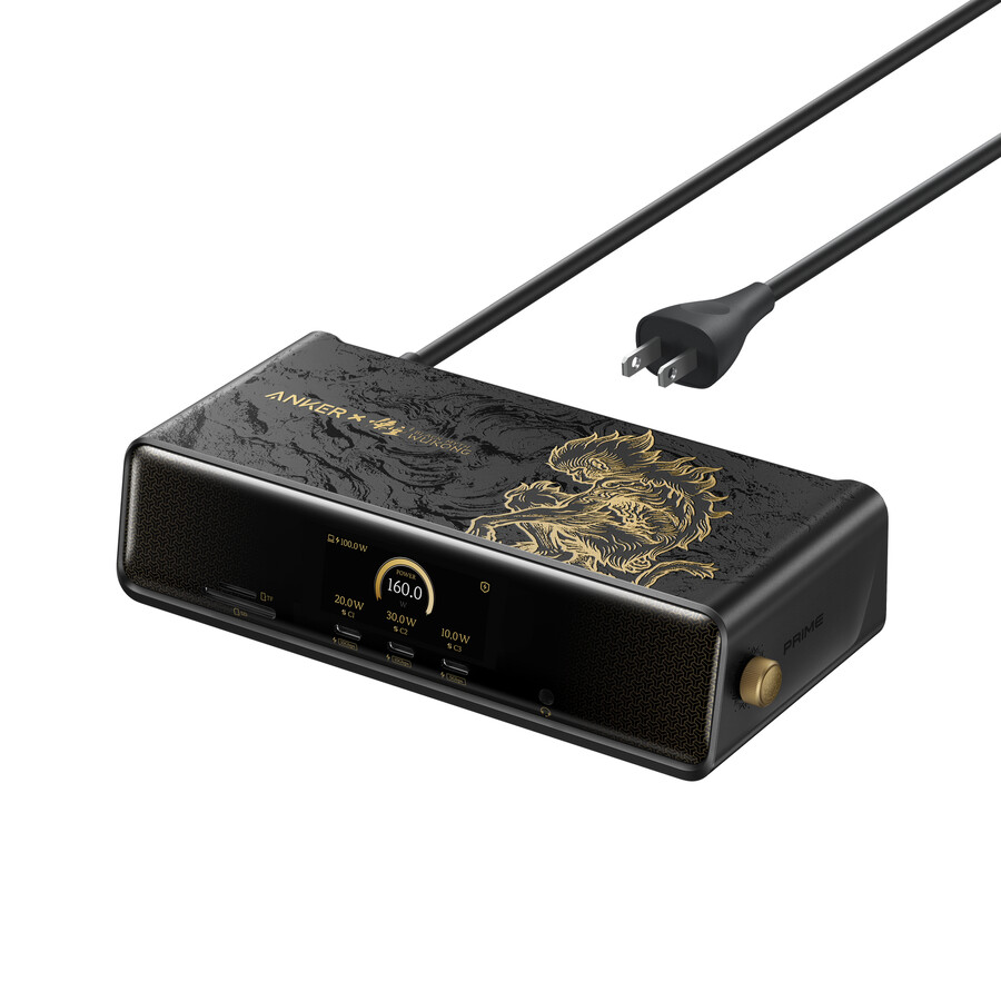 anker × black myth wukong edition anker prime docking station 14-in-1 triple display displaylink with dl7400