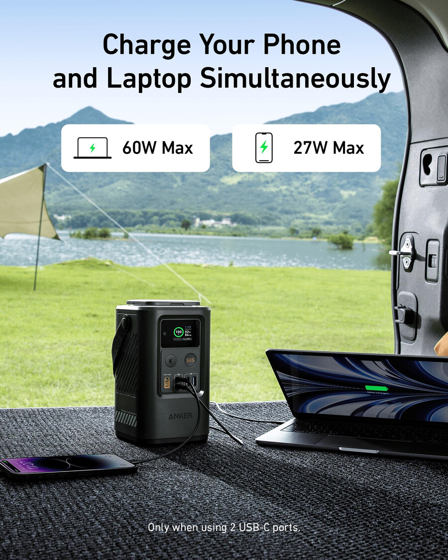 anker 548 power bank - the ultimate camping power bank with usb-c and 60000mah capacity