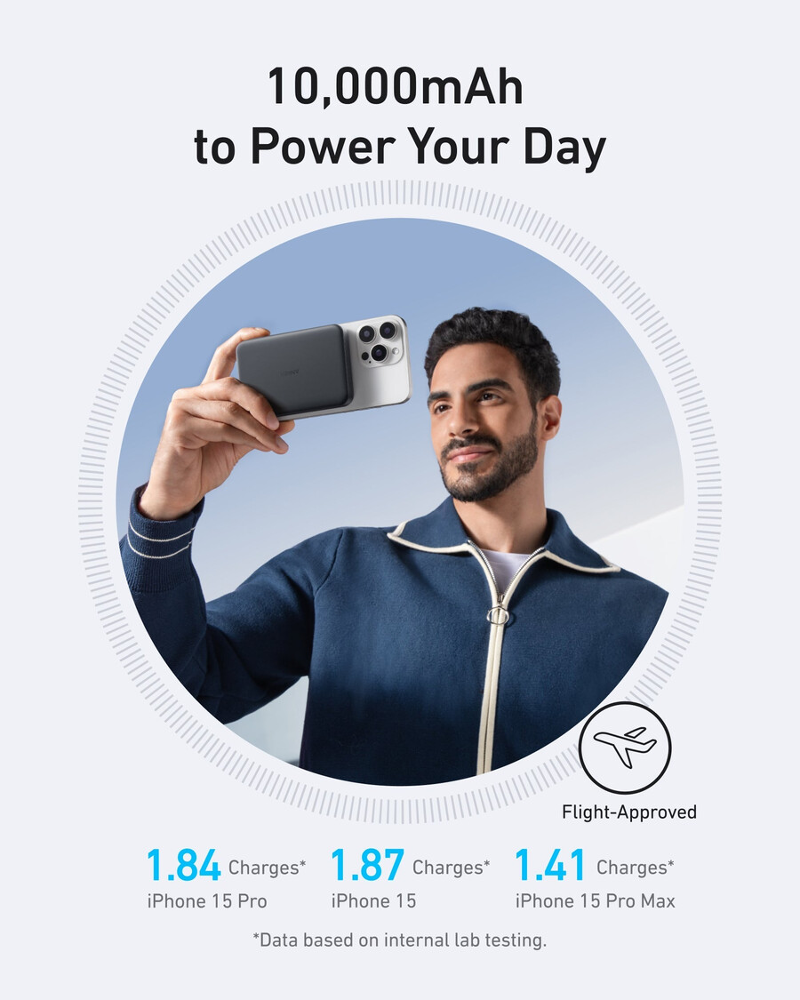 anker maggo power bank 10k slim 2-pack