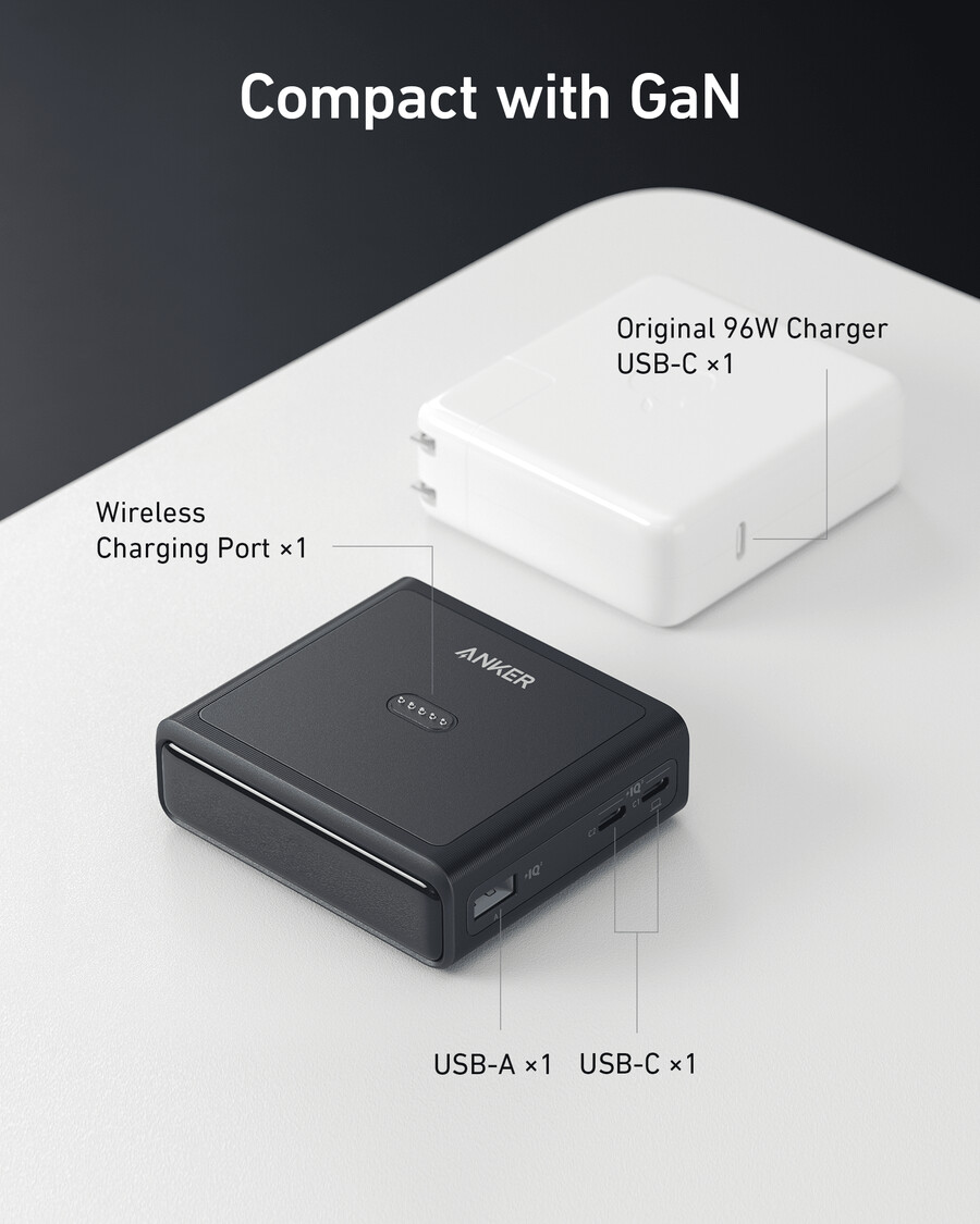 anker 100w charging base for anker prime power bank