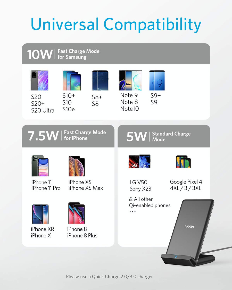anker 313 wireless charger stand